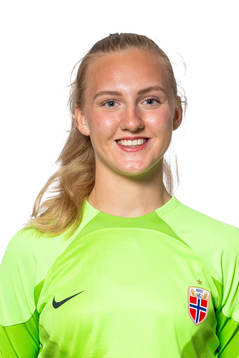 Goalkeeper Sunniva Skoglund of the Norwegian women’s