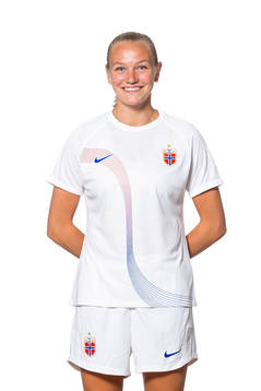 Frida Maanum of the Norwegian women’s national football