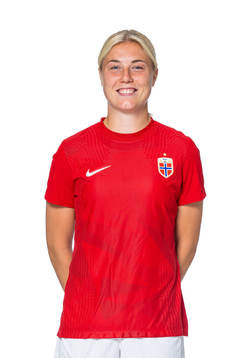 Sophie Román Haug of the Norwegian women’s national