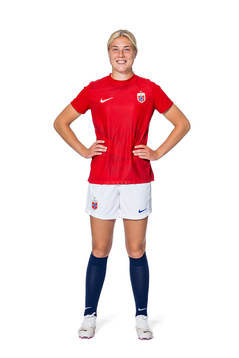 Sophie Román Haug of the Norwegian women’s national