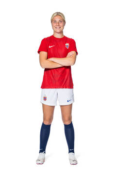 Sophie Román Haug of the Norwegian women’s national
