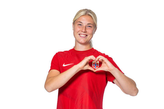Sophie Román Haug of the Norwegian women’s national