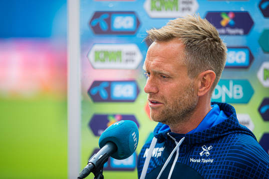 Martin Sjögren, head coach of the Norwegian women's