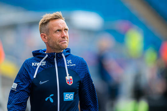 Martin Sjögren, head coach of the Norwegian women's
