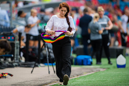 Lise Klaveness, president of the Norwegian Football