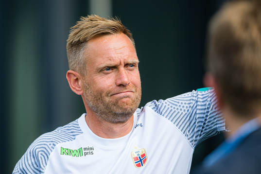 Martin Sjögren, head coach of the Norwegian women's