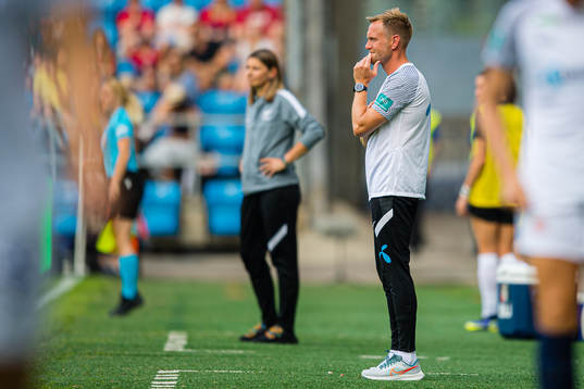 Martin Sjögren, head coach of the Norwegian women's