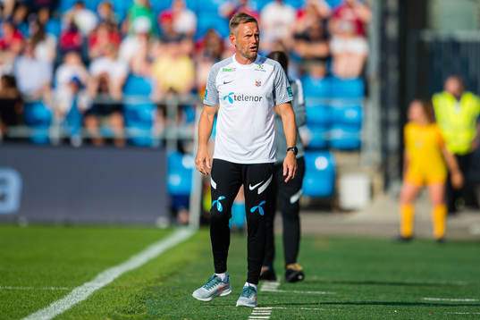 Martin Sjögren, head coach of the Norwegian women's