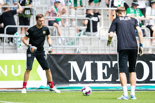 Hammarbys målvakt Davor Blazevic
