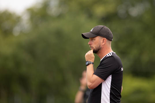 Skövde AIKs tränare Tobias Linderoth
