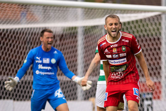 Skövde AIKs Jack Cooper Lover deppar