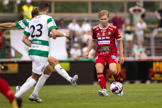 Skövde AIKs Samuel Sörman