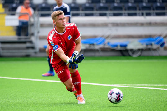 Utsiktens målvakt Johan Brattberg