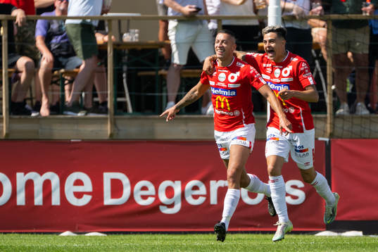 Degerfors Nikola Djurdjic jublar