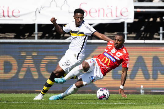 s Amar Abdirahman Ahmed Fatah och Degerfors Joseph-Claude