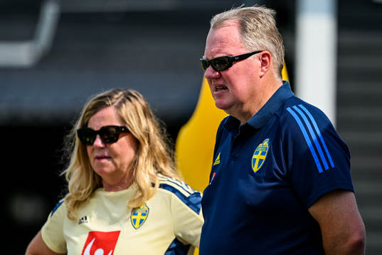 Marika Domanski Lyfors, team Manager and Karl-Erik Nilsson,