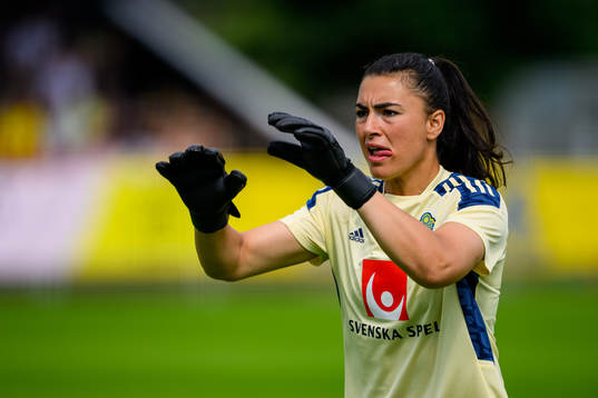 Goalkeeper Zecira Musovic