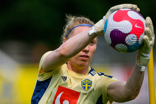 Goalkeeper Hedvig Lindahl