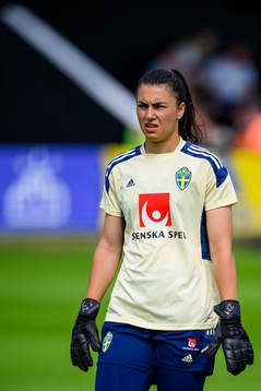 Goalkeeper Zecira Musovic