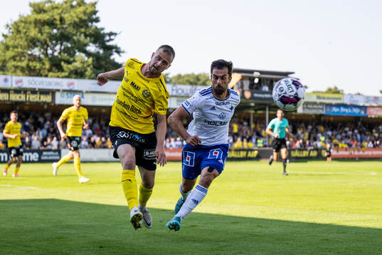 Mjällbys Albin Mörfelt och IFK Norrköpings Christopher