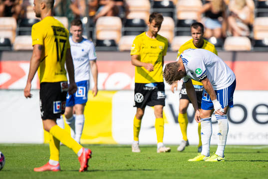 IFK Norrköpings Christoffer Nyman deppar