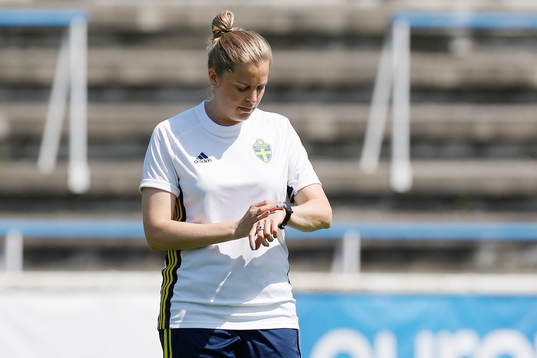 Caroline Sjöblom, head coach of Sweden
