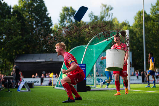 Sivert Heltne Nilsen of Brann celebrates