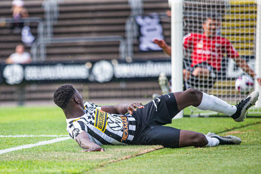 Landskronas Ousmane Diawara gör 1-0