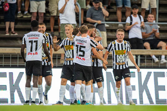 Landskronas Jesper Strid jublar