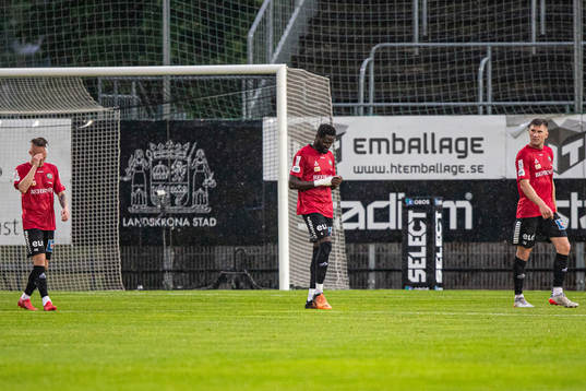 Örebros spelare deppar