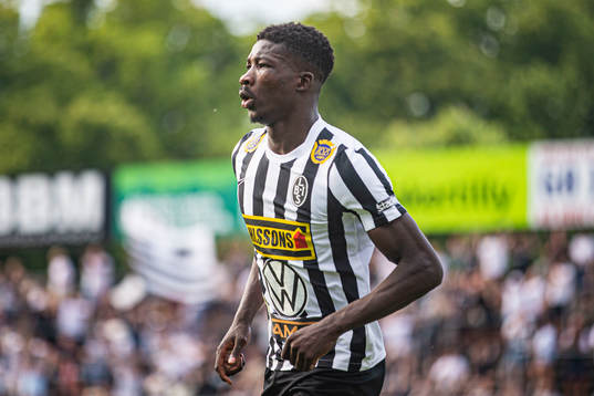 Landskronas Ousmane Diawara jublar