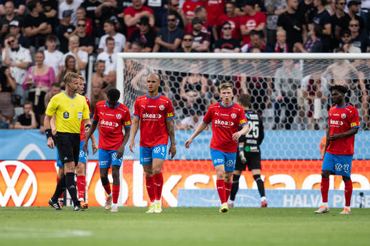 Helsingborgs spelare deppar