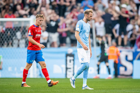 Malmö FFs Ola Toivonen deppar