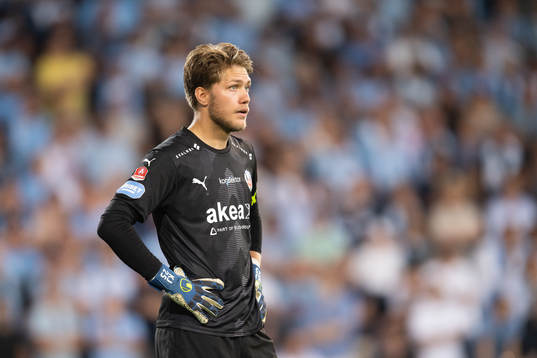Helsingborgs målvakt Kalle Joelsson