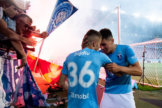 Bläddra bland fler bilder av Fotboll, Allsvenskan, Malmö FF - Helsingborg