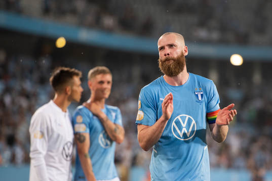 Malmö FFs Jo Inge Berget jublar
