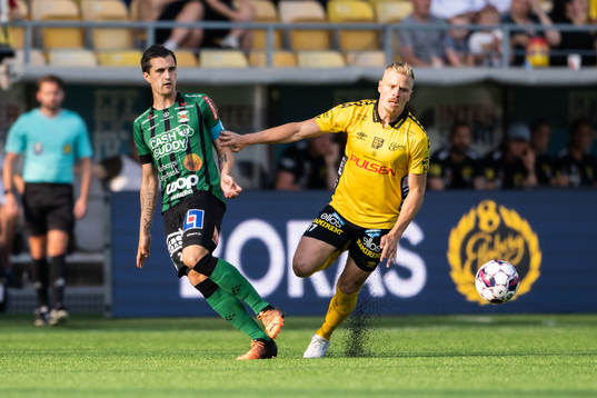 Varbergs Jon Birkfeldt och Elfsborgs Per Frick