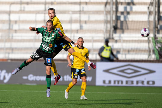 Varbergs Oliver Alfonsi och Elfsborgs Gustav Henriksson
