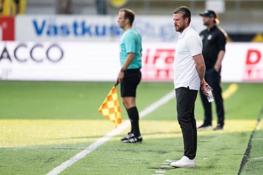 Elfsborgs manager Jimmy Thelin