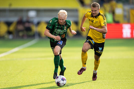 Varbergs André Boman och Elfsborgs Gustav Henriksson