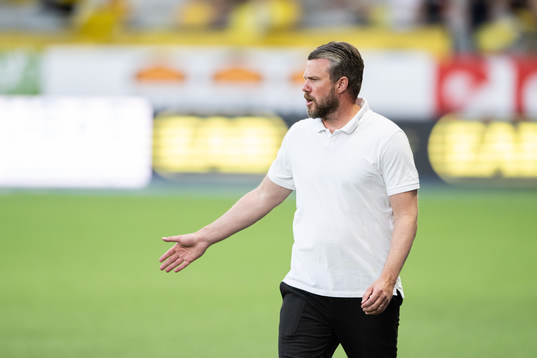 Elfsborgs manager Jimmy Thelin
