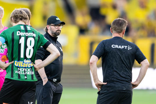 Varbergs tränare Joakim Persson