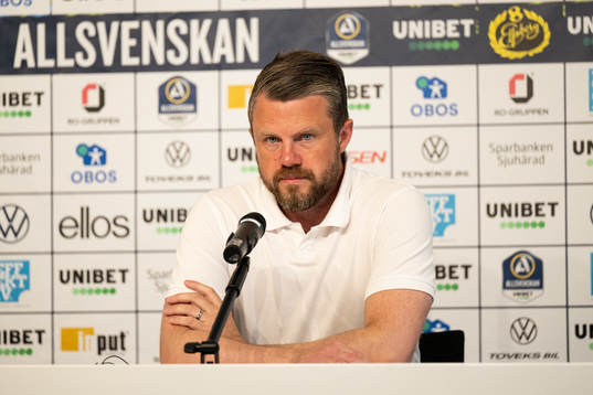 Elfsborgs manager Jimmy Thelin