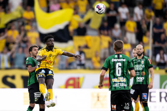 Varbergs Eliton Junior och Elfsborgs Emmanuel Boateng