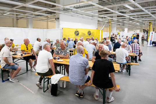 Firandet av Elfsborg 118 år innan fotbollsmatchen i