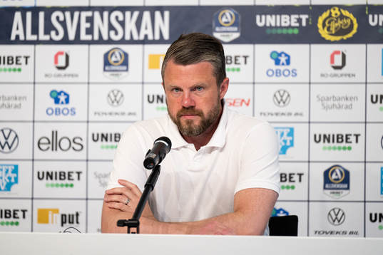 Elfsborgs manager Jimmy Thelin