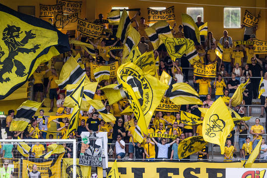 under fotbollsmatchen i Allsvenskan mellan Elfsborg och