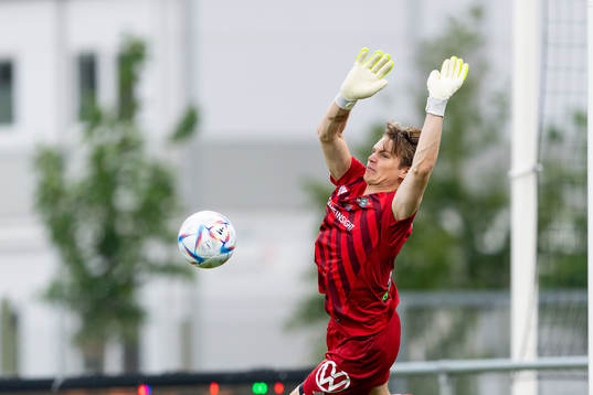 Ängelholms målvakt Nils Arvidsson
