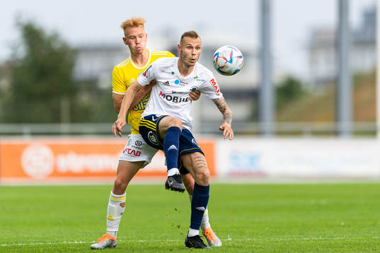 Falkenbergs Linus Borgström och Ängelholms David