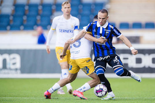 IFK Göteborgs Kevin Yakob och Sirius Aron Bjarnason